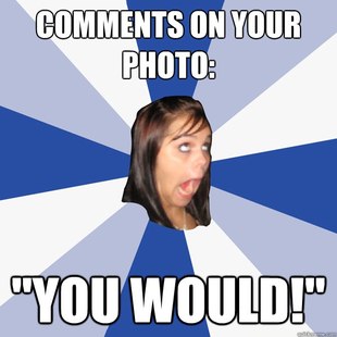 Annoying Facebook Girl