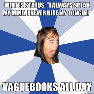 Annoying Facebook Girl