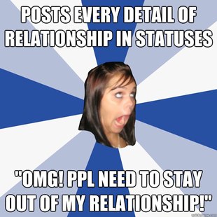 Annoying Facebook Girl