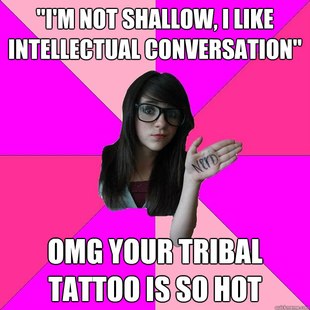 Idiot Nerd Girl