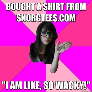 Idiot Nerd Girl