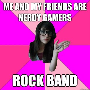 Idiot Nerd Girl