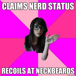 Idiot Nerd Girl