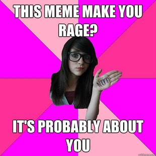 Idiot Nerd Girl