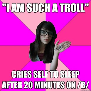 Idiot Nerd Girl