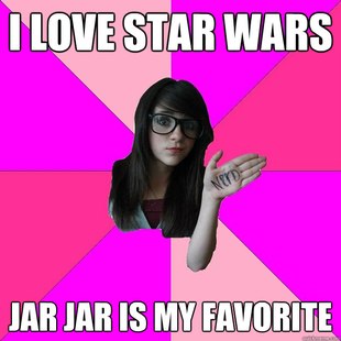 Idiot Nerd Girl