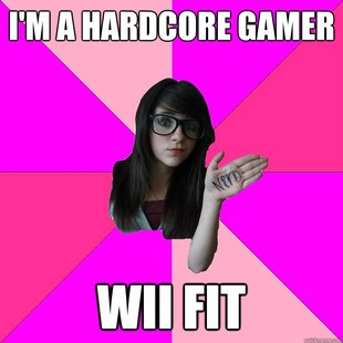 Idiot Nerd Girl