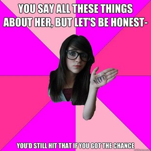 Idiot Nerd Girl