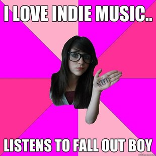 Idiot Nerd Girl