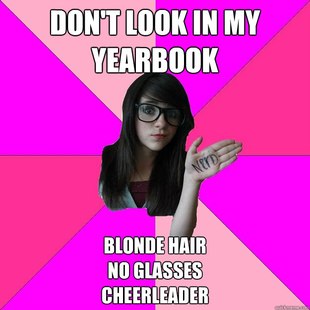 Idiot Nerd Girl