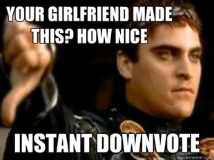 Downvoting Roman