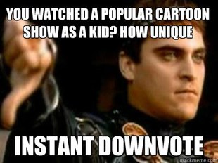 Downvoting Roman