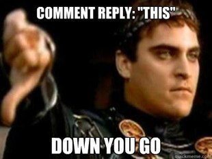 Downvoting Roman