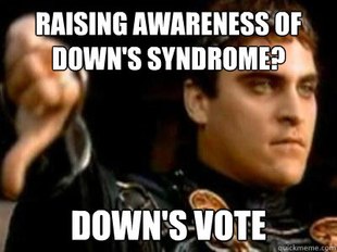 Downvoting Roman
