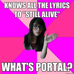 Idiot Nerd Girl