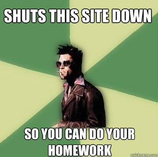 Helpful Tyler Durden