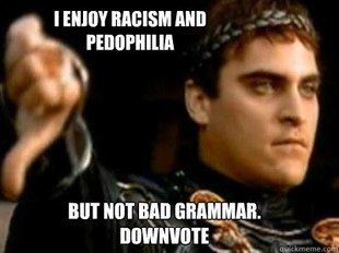 Downvoting Roman
