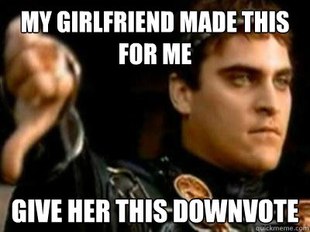Downvoting Roman