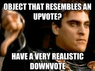 Downvoting Roman
