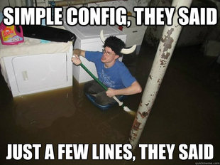 Do the laundry they said