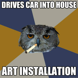 Art Student Owl