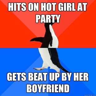 Socially Awesome Awkward Penguin