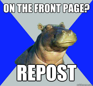 Skeptical Hippo