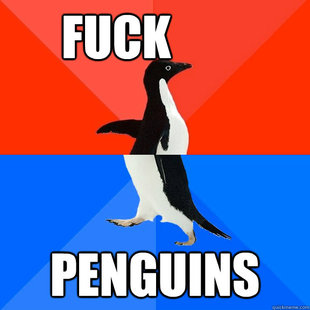 Socially Awesome Awkward Penguin