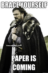 Winter is coming