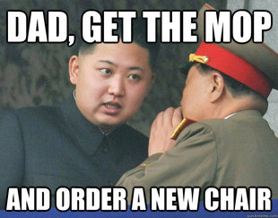 Hungry Kim Jong Un