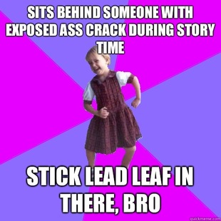 Socially awesome kindergartener