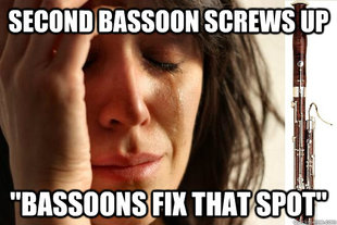First Chair Problems bassoon