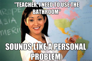 Unhelpful High School Teacher