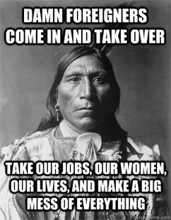 Vengeful Native American