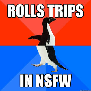 Socially Awesome Awkward Penguin