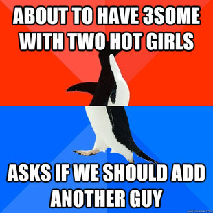 Socially Awesome Awkward Penguin