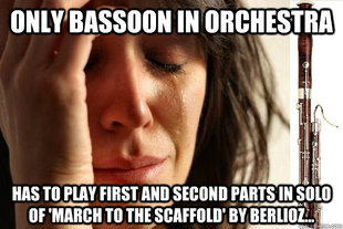 First Chair Problems bassoon