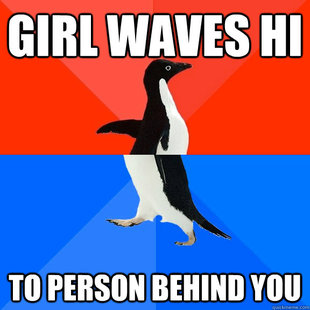 Socially Awesome Awkward Penguin
