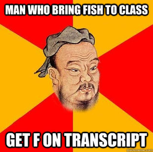 Confucius says