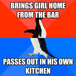 Socially Awesome Awkward Penguin