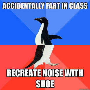 Socially Awkward Awesome Penguin