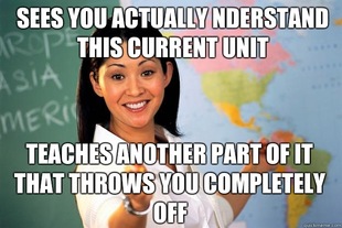 Unhelpful High School Teacher