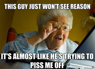 Grandma finds the Internet