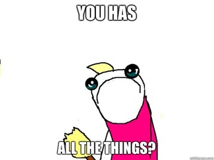 All the things sad
