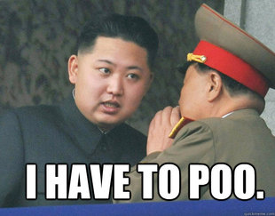 Hungry Kim Jong Un