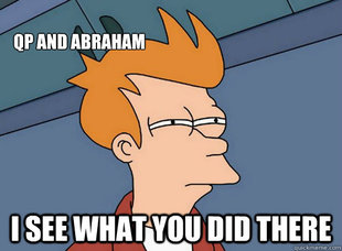 I see what you did there