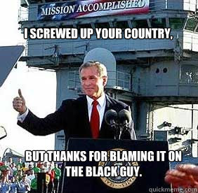 Bush MISSION ACCOMPLISHED