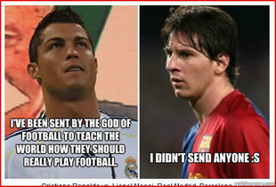 Ronaldo Memes on Messi Vs Ronaldo Meme   Quickmeme