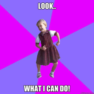 Socially awesome kindergartener