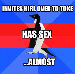 Socially Awkward Awesome Awkward Penguin
